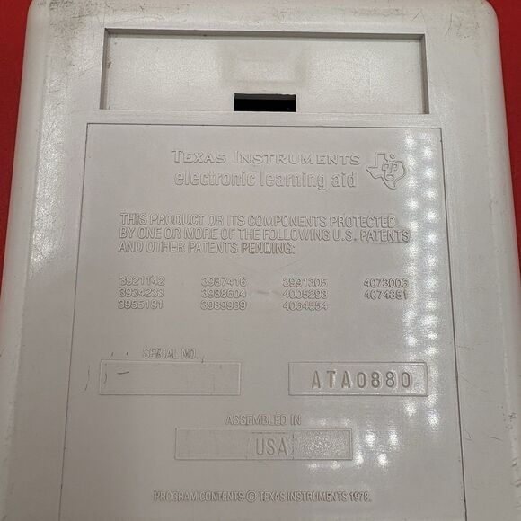 Vintage 1980 Texas Instruments Mr. Challenger Spelling Handheld Game USA TESTED - Picture 4 of 4